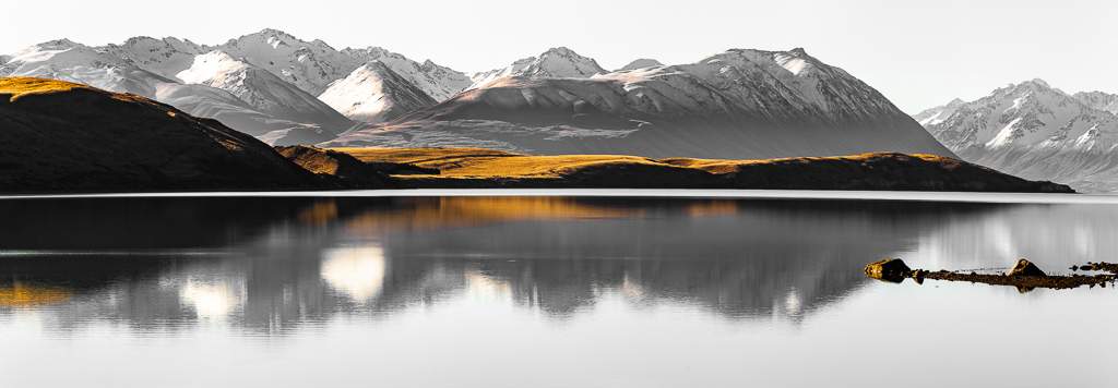 RINA-2 Lake Tekapo, selective colour