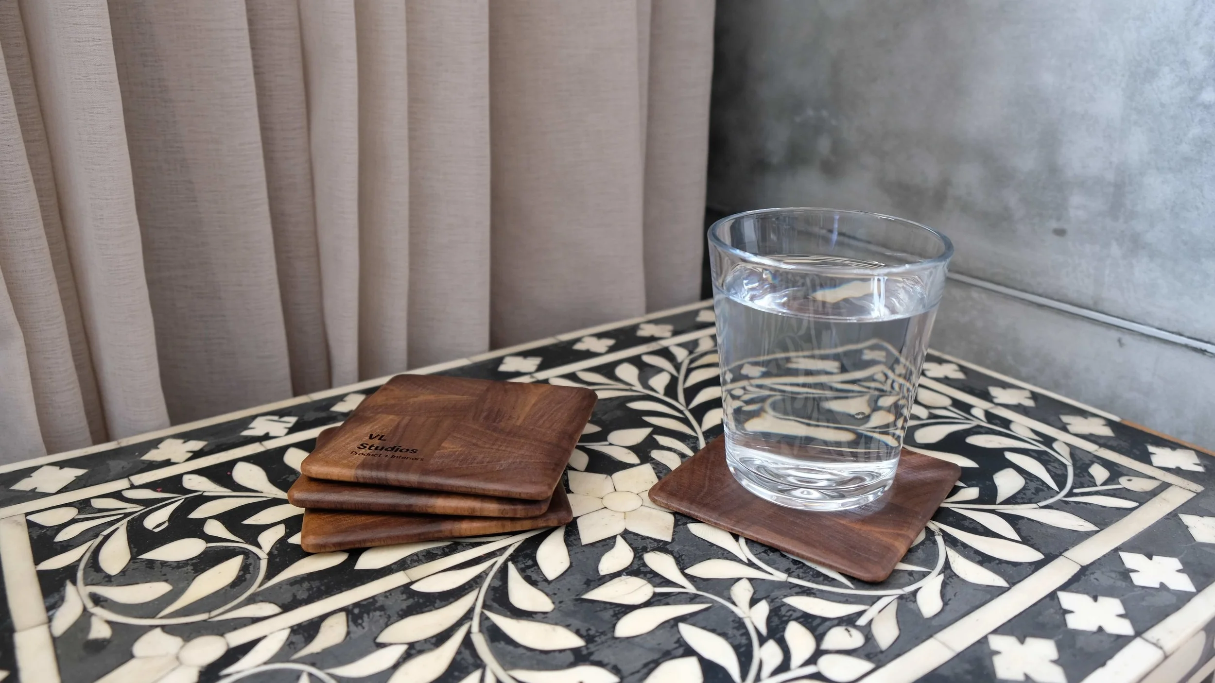 Walnut Coasters
