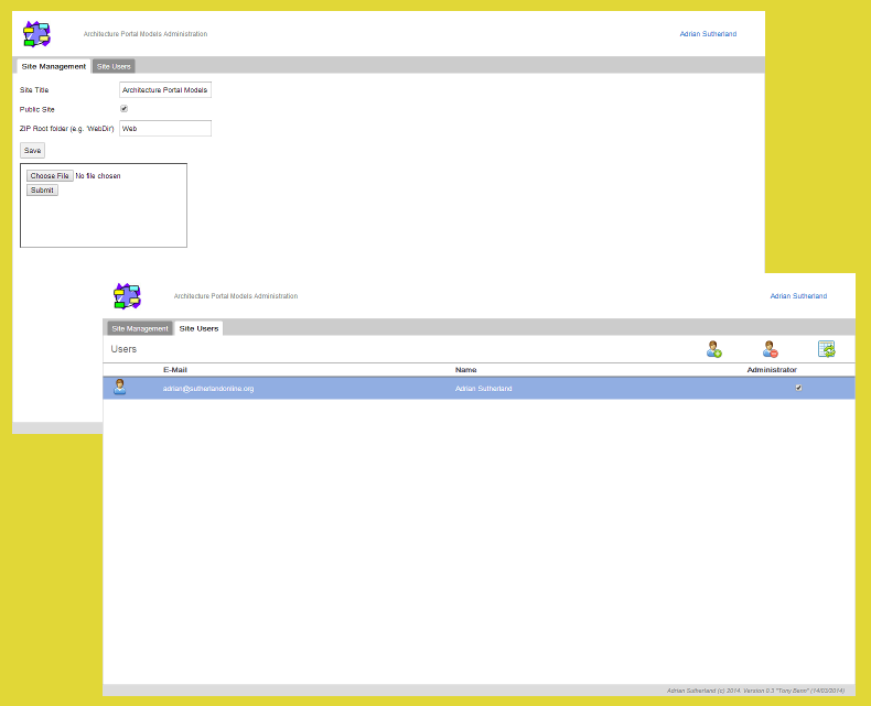 Administration Console