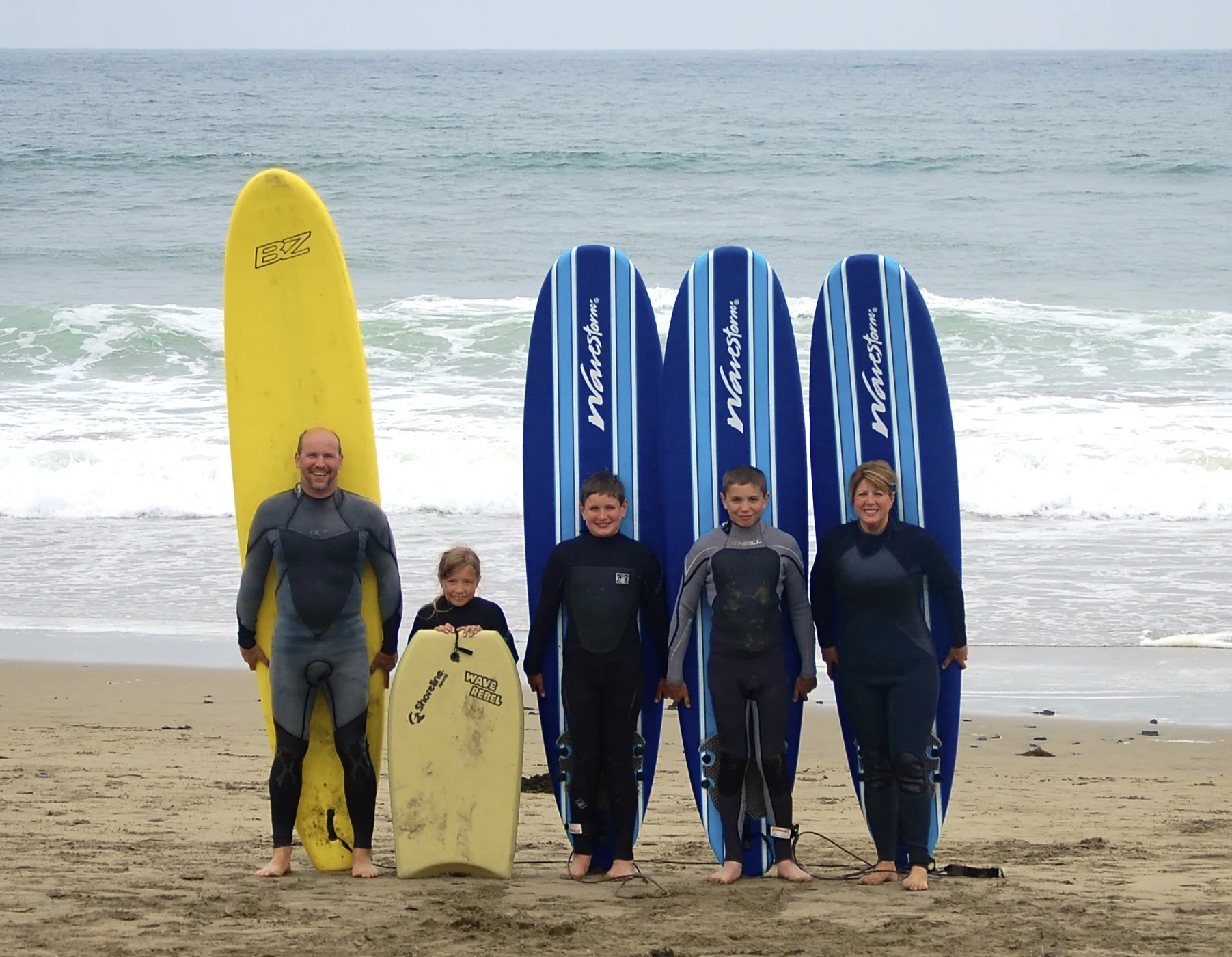 Family of five, including 9, 12 and 14 year old children