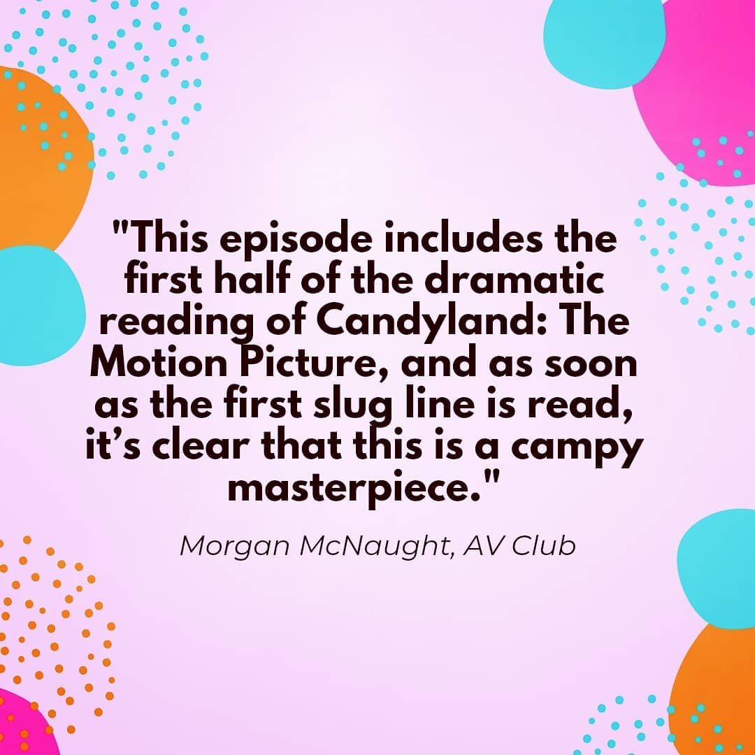 &quot;Candyland the Motion Picture, Part 1&quot; by @pleasemakethispod got reviewed in @theavc Podmass! 
.
Listen to @pleasemakethispod on MachineCulture.com, Spotify, Soundcloud, and more!
🎥 Follow @pleasemakethispod for more movie magic!
⚙ Follow 