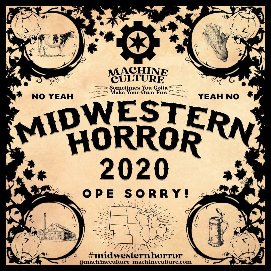 OPEN FOR SPOOKY SUBMISSIONS 🎃! It's Halloweentime and it's the perfect time to make and share scary stories and eerie art to get into the spirit, so let's get creative and crafty! This year we have a special theme - &quot;Midwestern Horror&quot; - a