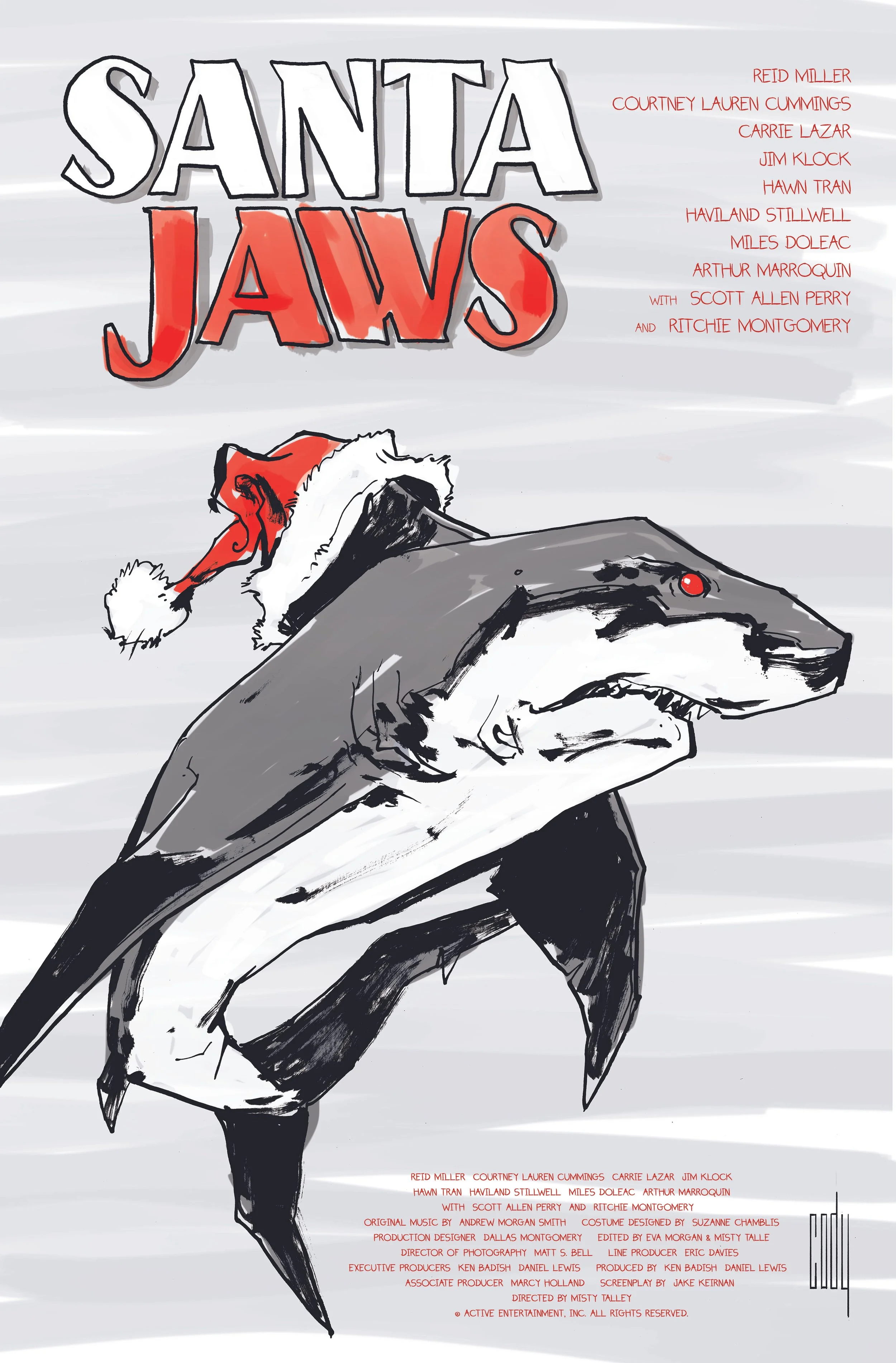 Episode 113: Santa Jaws with Logan Nielsen and Dustin Pixley of Quality Home Entertainment
