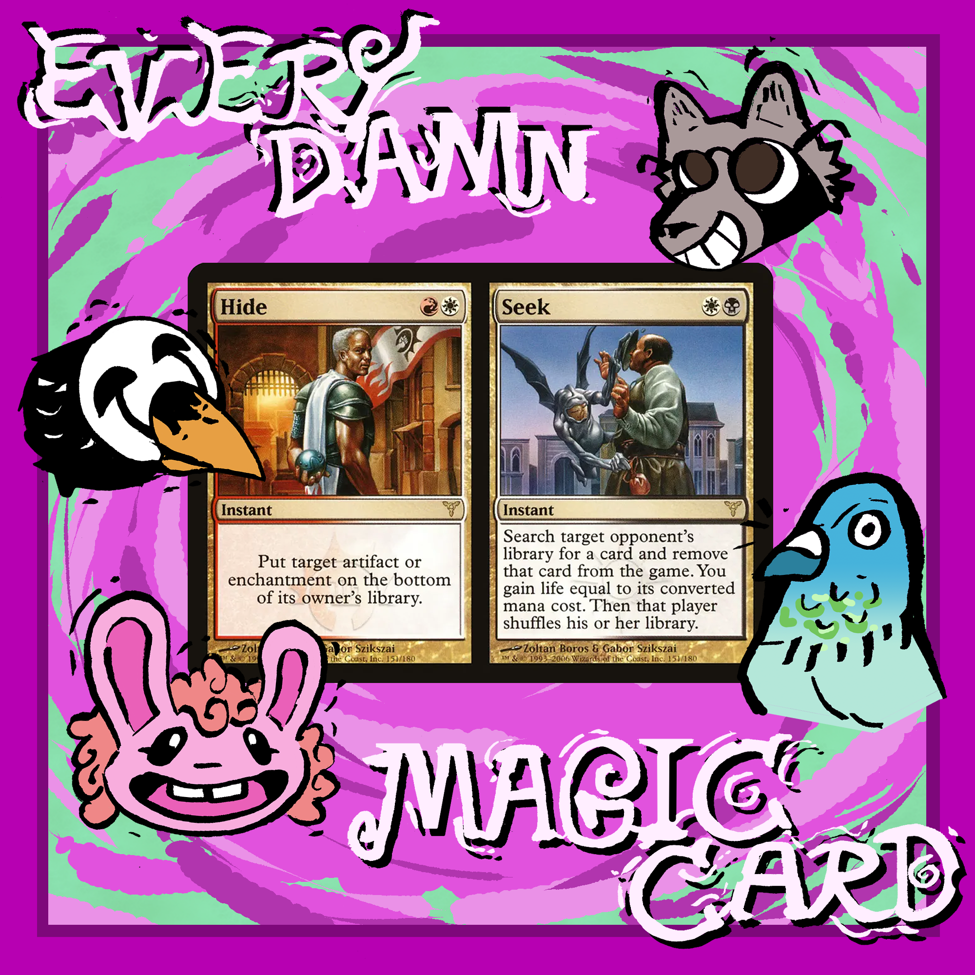 Every Damn Magic Card - Hide//Seek