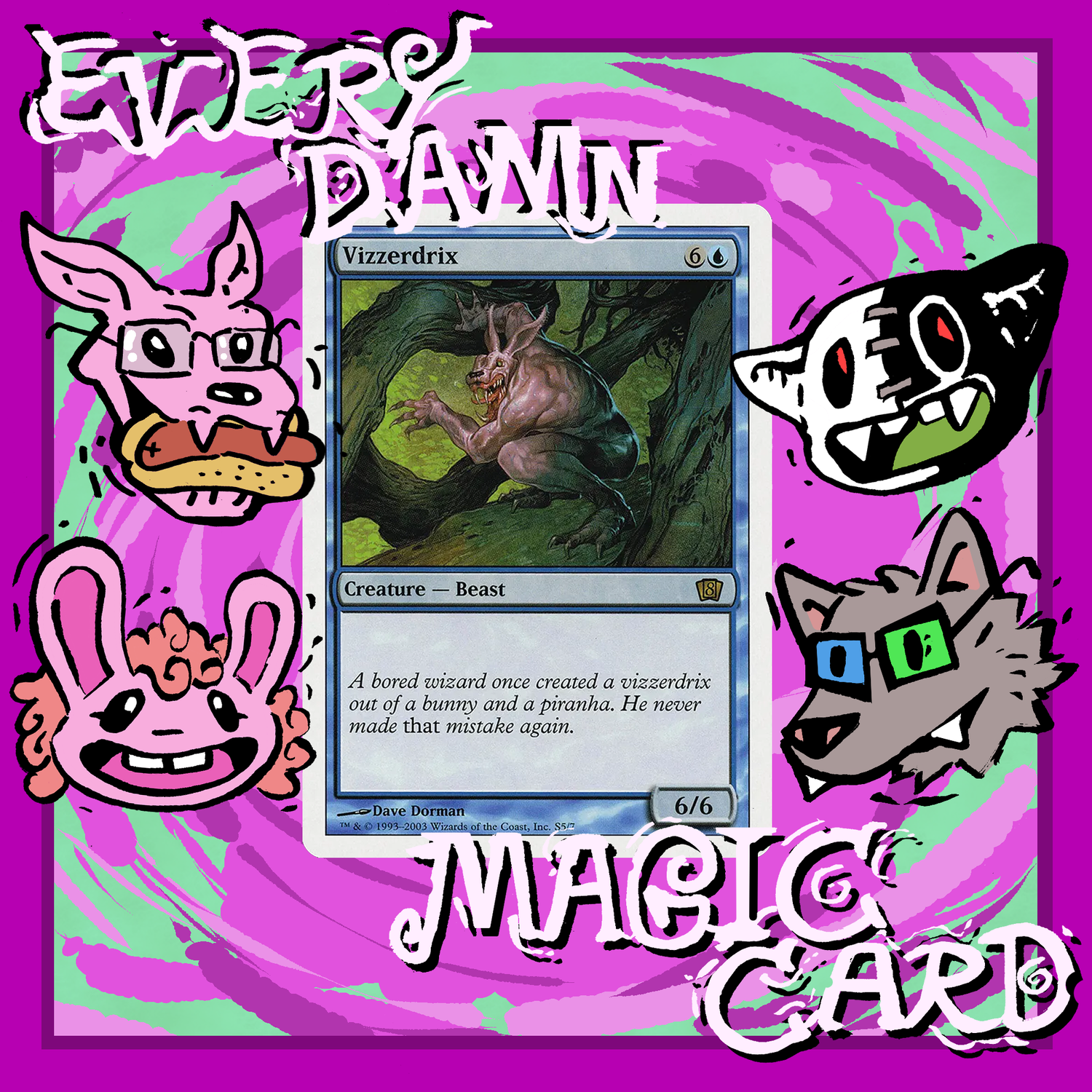 Artwork for Every Damn Magic Card!