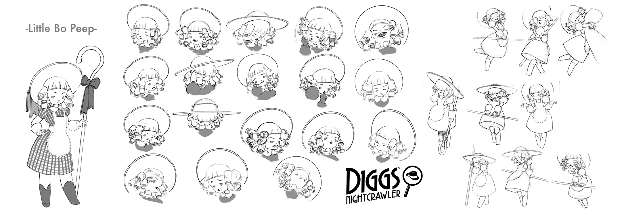  Bo Peep - Diggs Nightcrawler  Character Design  ©Moonbot Studios 