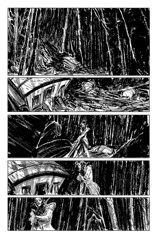  "Ghosts" (Once Upon a Time: Out of the Past) © Marvel  Written by Kalinda Vazquez &amp; Corinna Bechko 