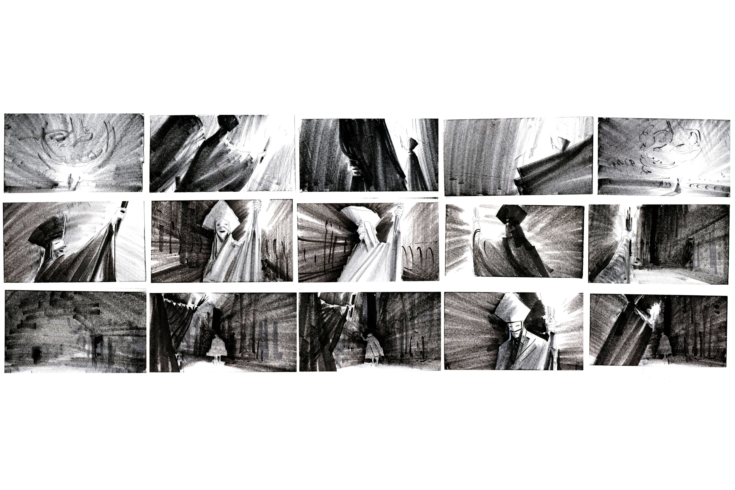  "The Cask of Amontillado"  Storyboards  ©Moonbot Studios 