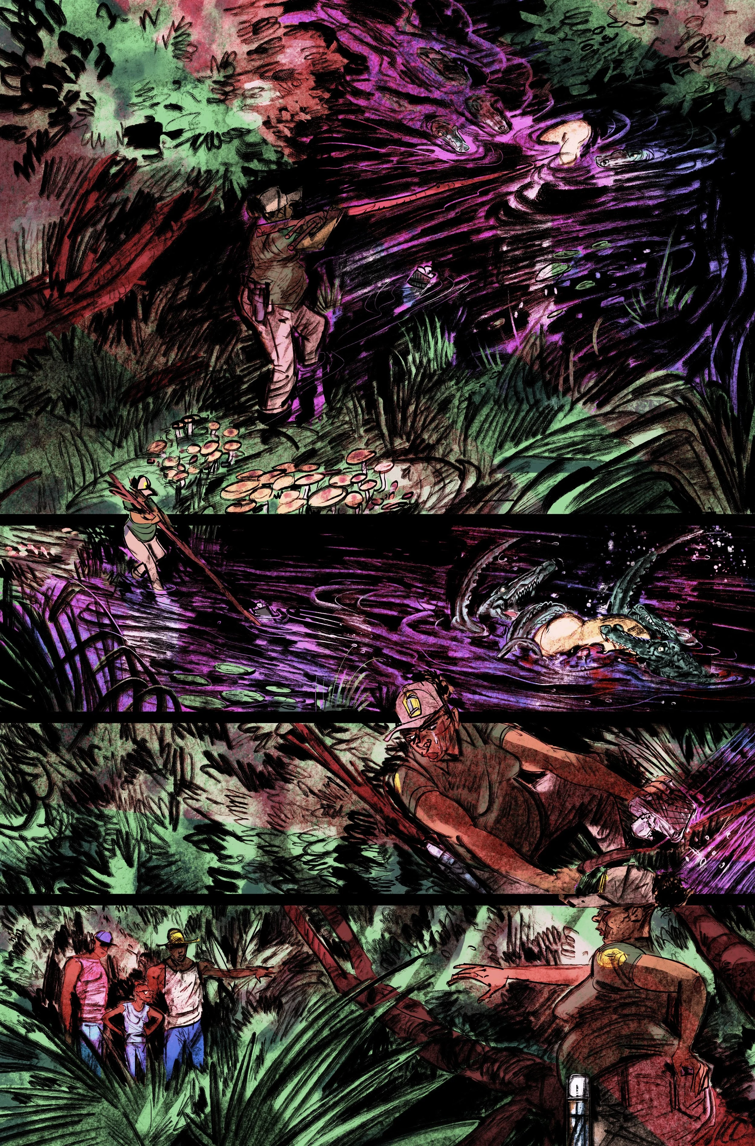 The Voice Said Kill with Si Spurrier.Colors by John Starr +Image Comics+2025+ 