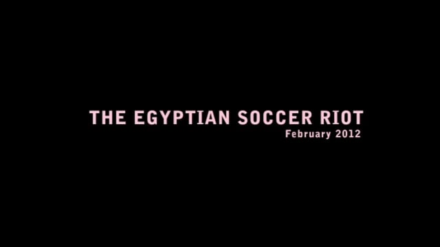 Egyptian Soccer Riot