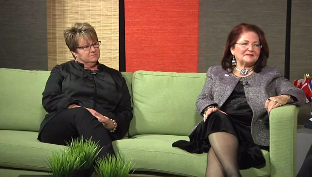 Reverend Mary Sue Barnett and Teena Halbig