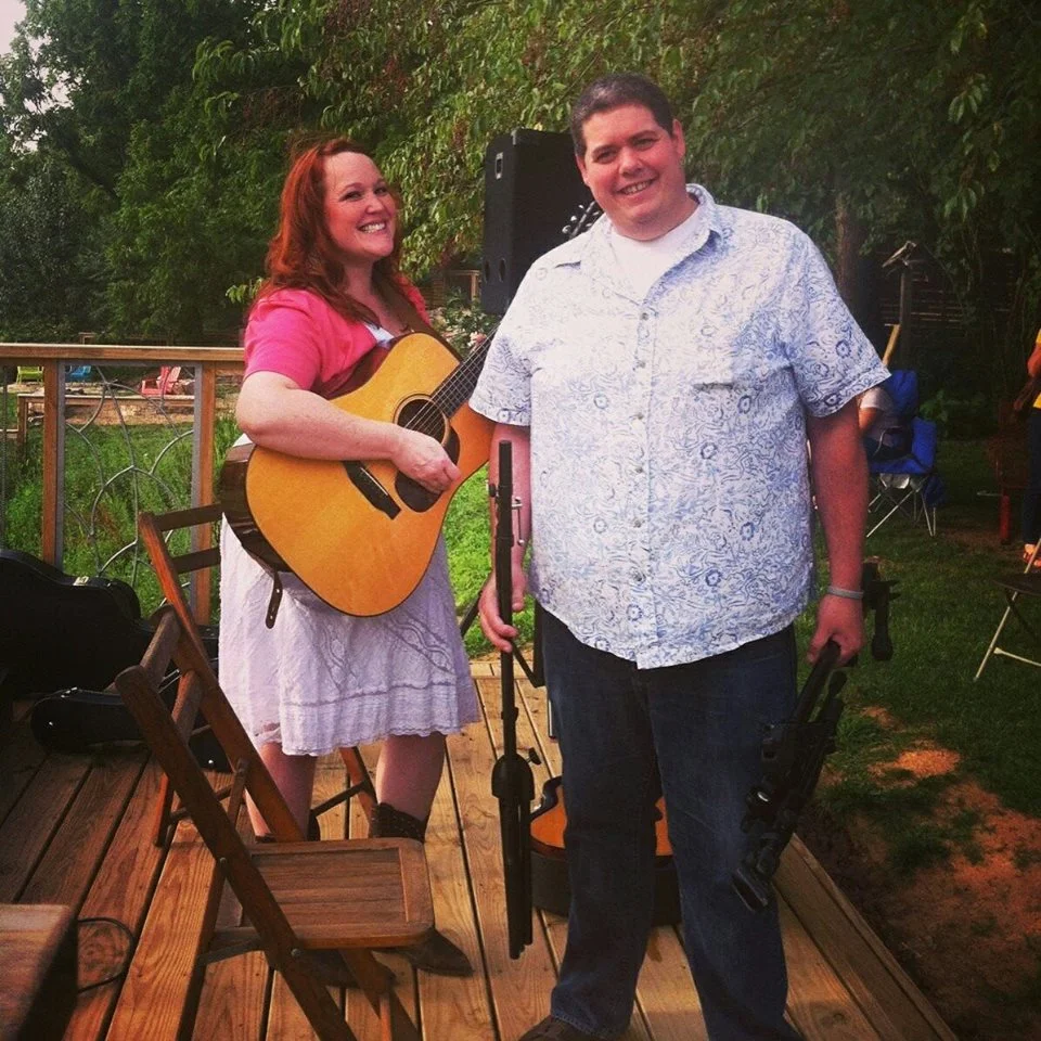 At an August house show in Asheville. 
