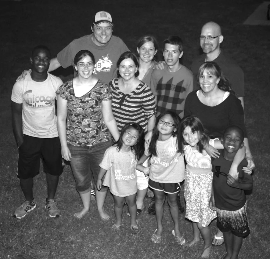 (Left to right) Louis, Bethany, Ken, Esther, Tanja, Shelby, Lily, Robbie, Jillian, Lori, Noel, and Silas!