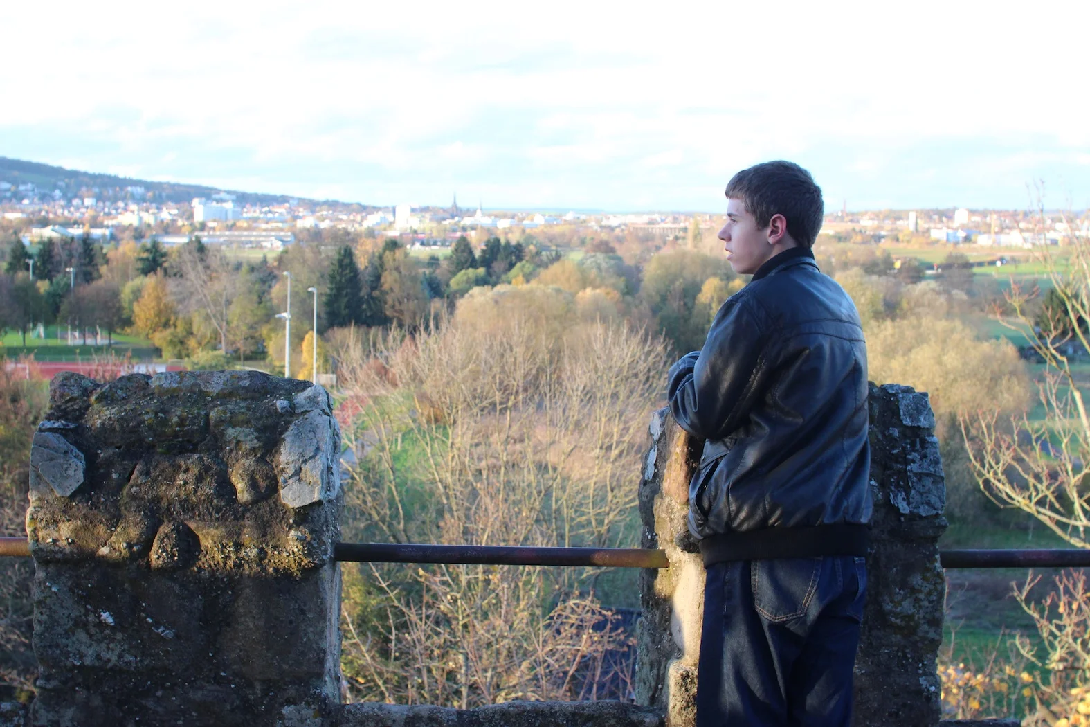 Robbie Looking Over Friedberg