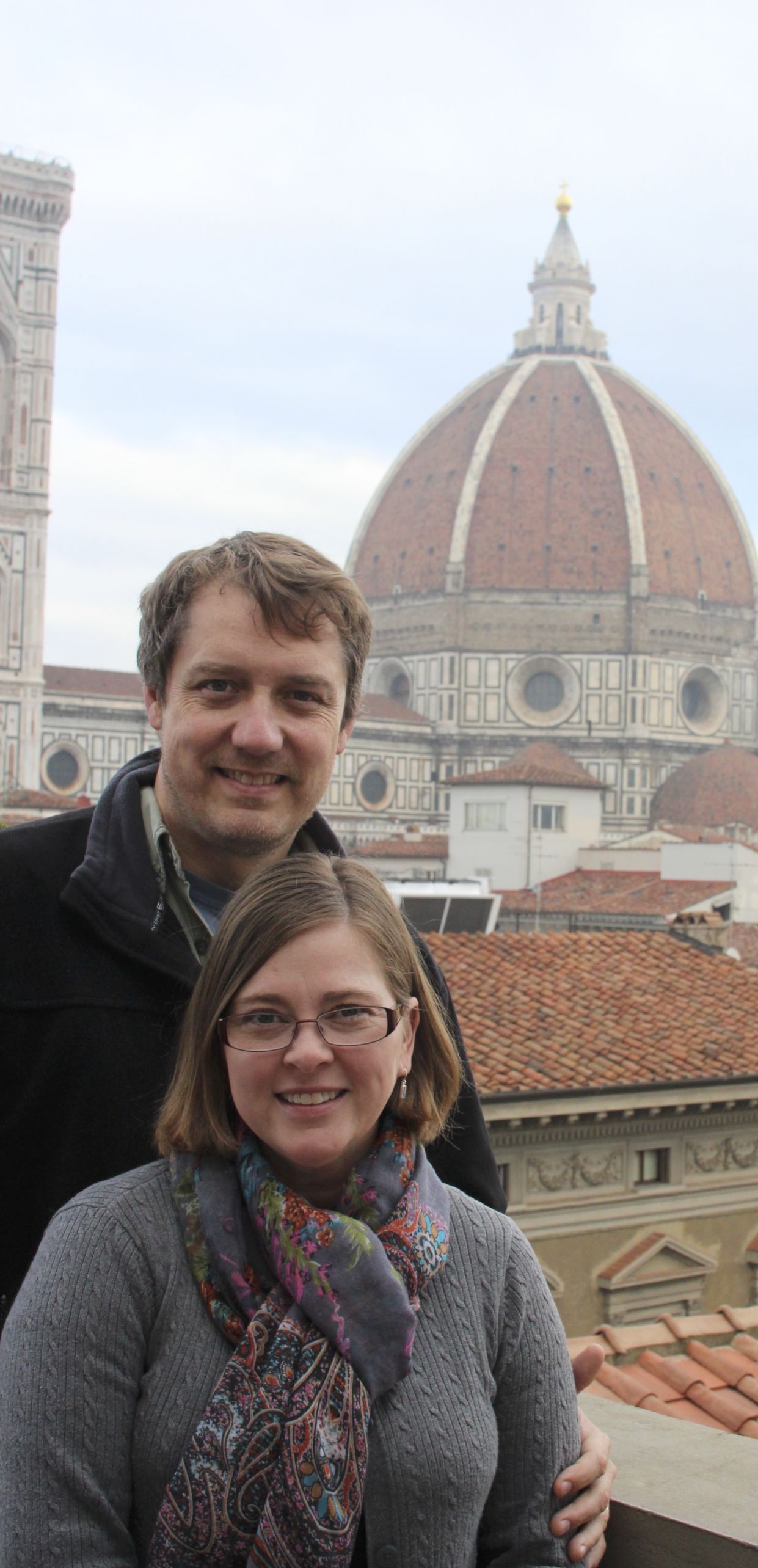 Rooftop Cafe and the Duomo