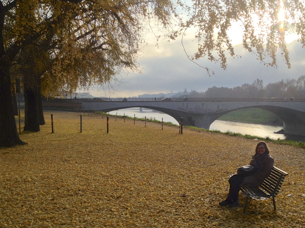 Morning Stroll along the Arno