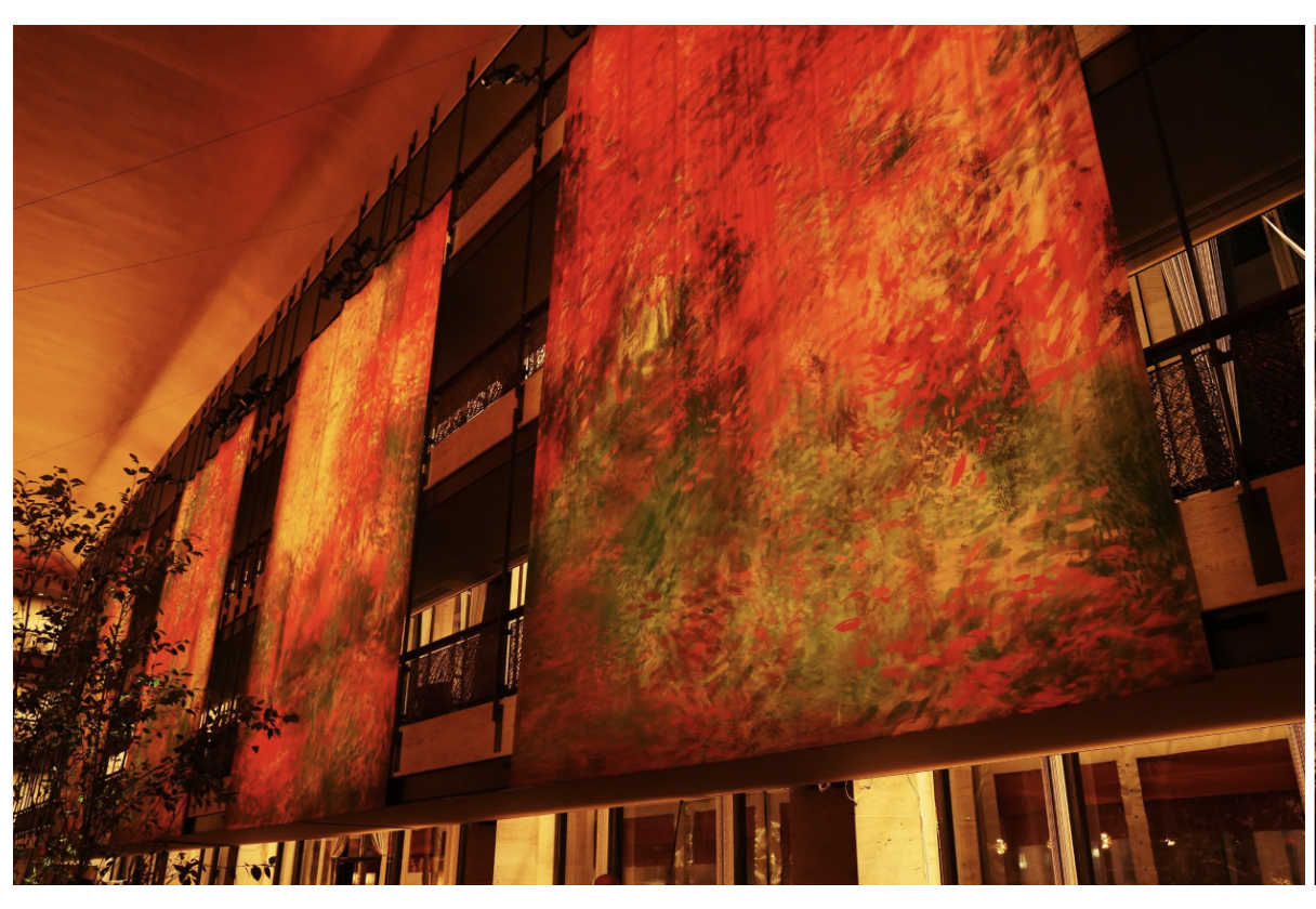 New York City Ballet Fall 2024 Gala, four digitally drawn banners - produced for decor