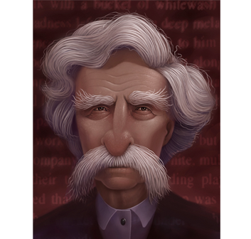 Elaborate caricature portrait by jeffrey d. harris
