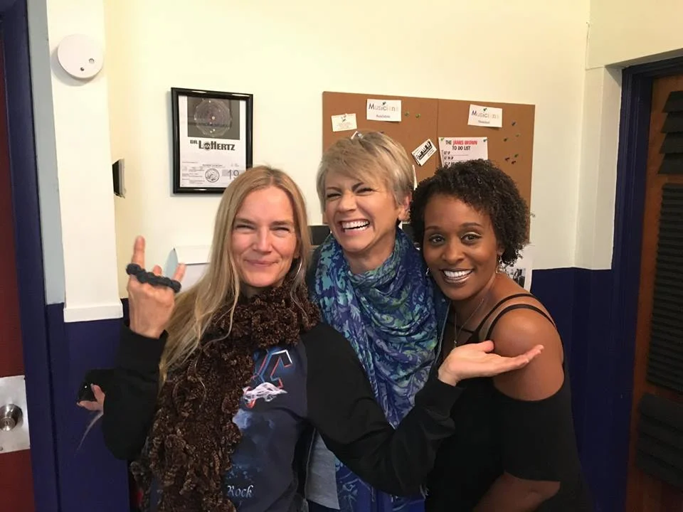 Aretha Tribute rehearsal