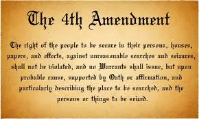 The Constitution protects your right to privacy against illegal search and seizure.