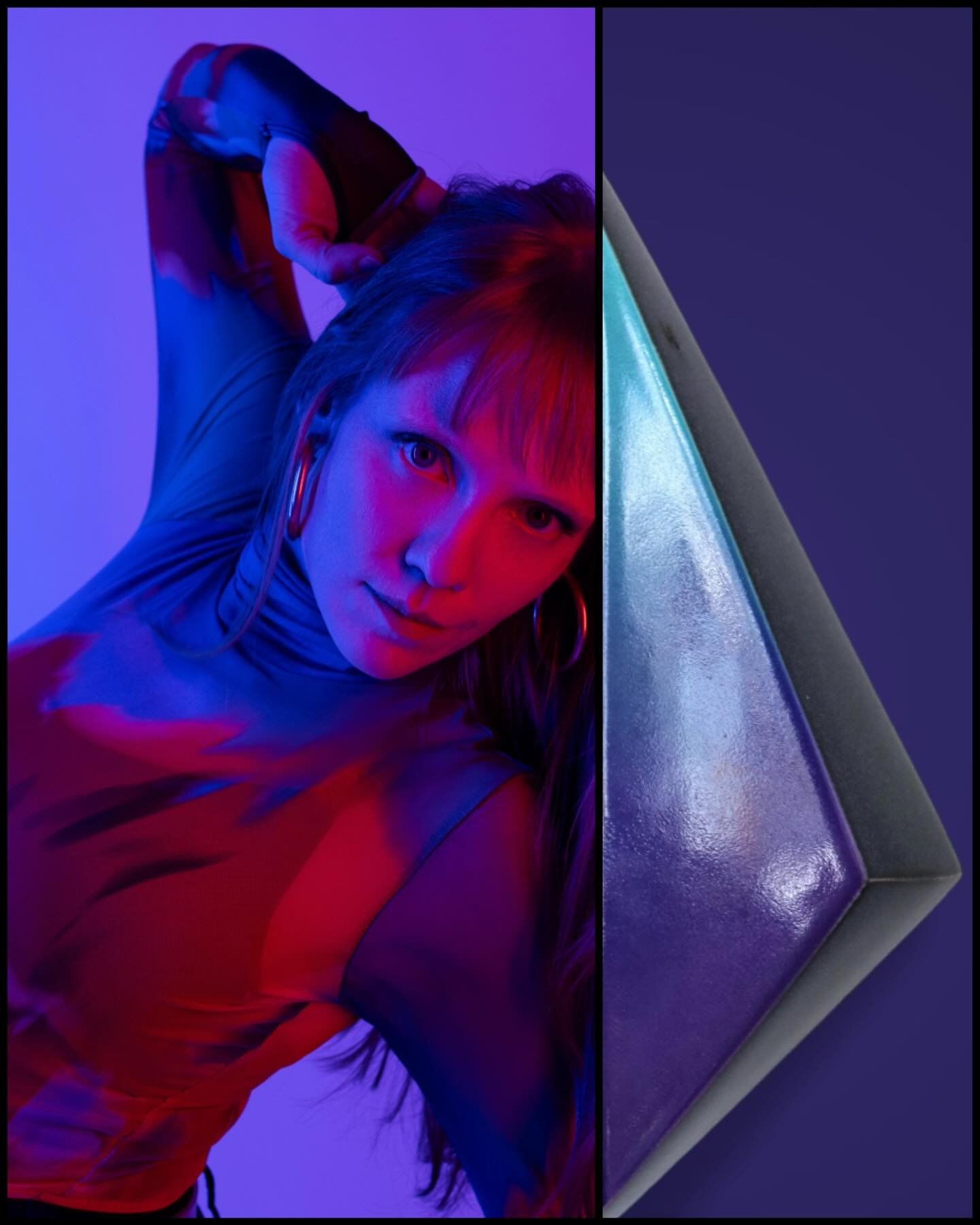 /\/\/\💜🦋🔷🔹🔷🦋💜/\/\/\ More play with my image and identity as it is expressed through color and form. 

Haven&rsquo;t been posting as much but there will be more updates to come over the next month as I continue to prepare for NCECA 2026 Detroit