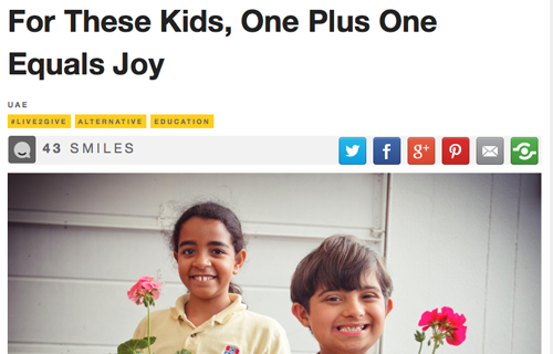 Barakabits "For These Kids One Plus One Equals Joy" – 25 January, 2014