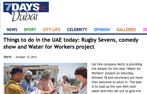 7DAYS Dubai "Things to do in the UAE today" - 15 October, 2014
