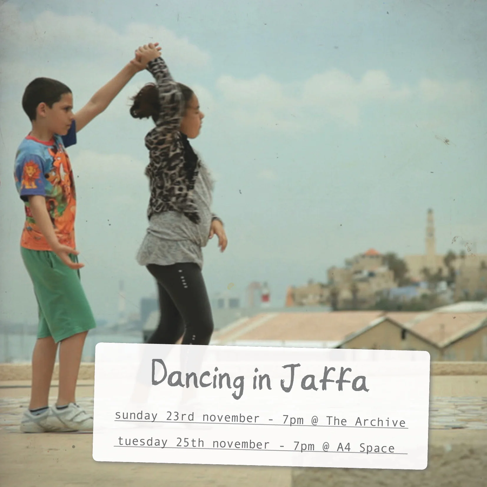 [ sameness flicks ] Dancing in Jaffa