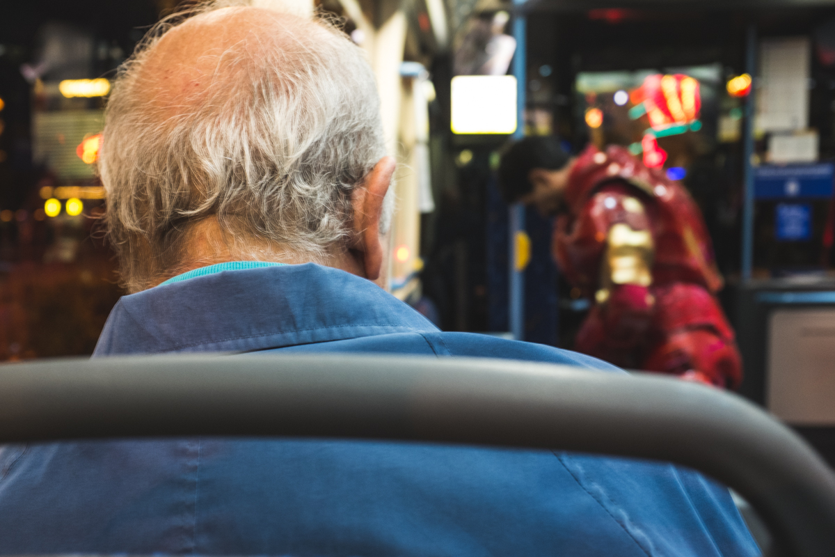 Shot from my bus ride to Freemont Street.