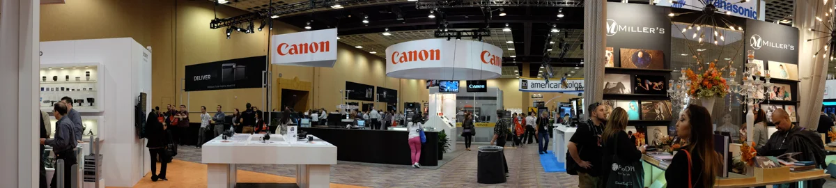 Part of the convention center