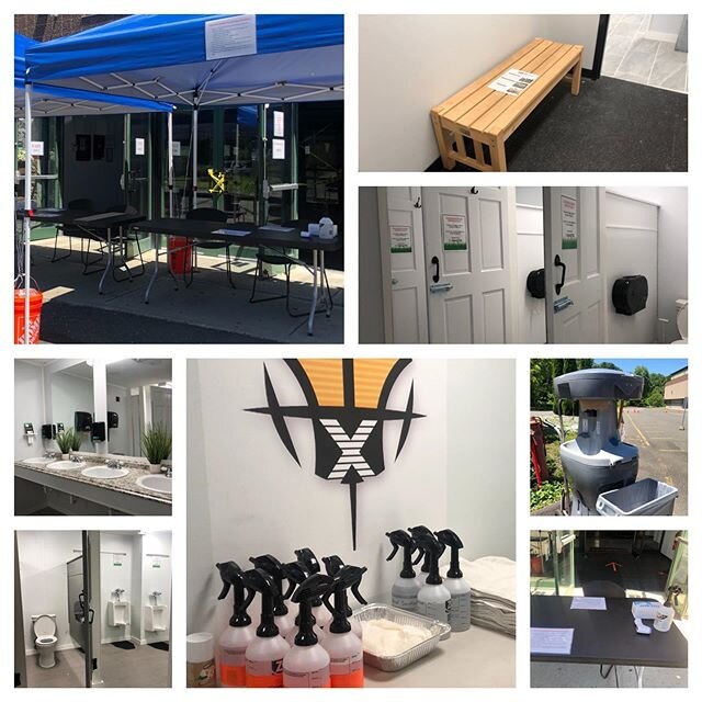 We are ready!  Insports Centers is prepared for everyone to return today!  Check out their newly renovated, beautiful bathrooms, hand washing stations, cleaning/disinfecting equipment and a brand new check-in process. Looking forward to see familiar 