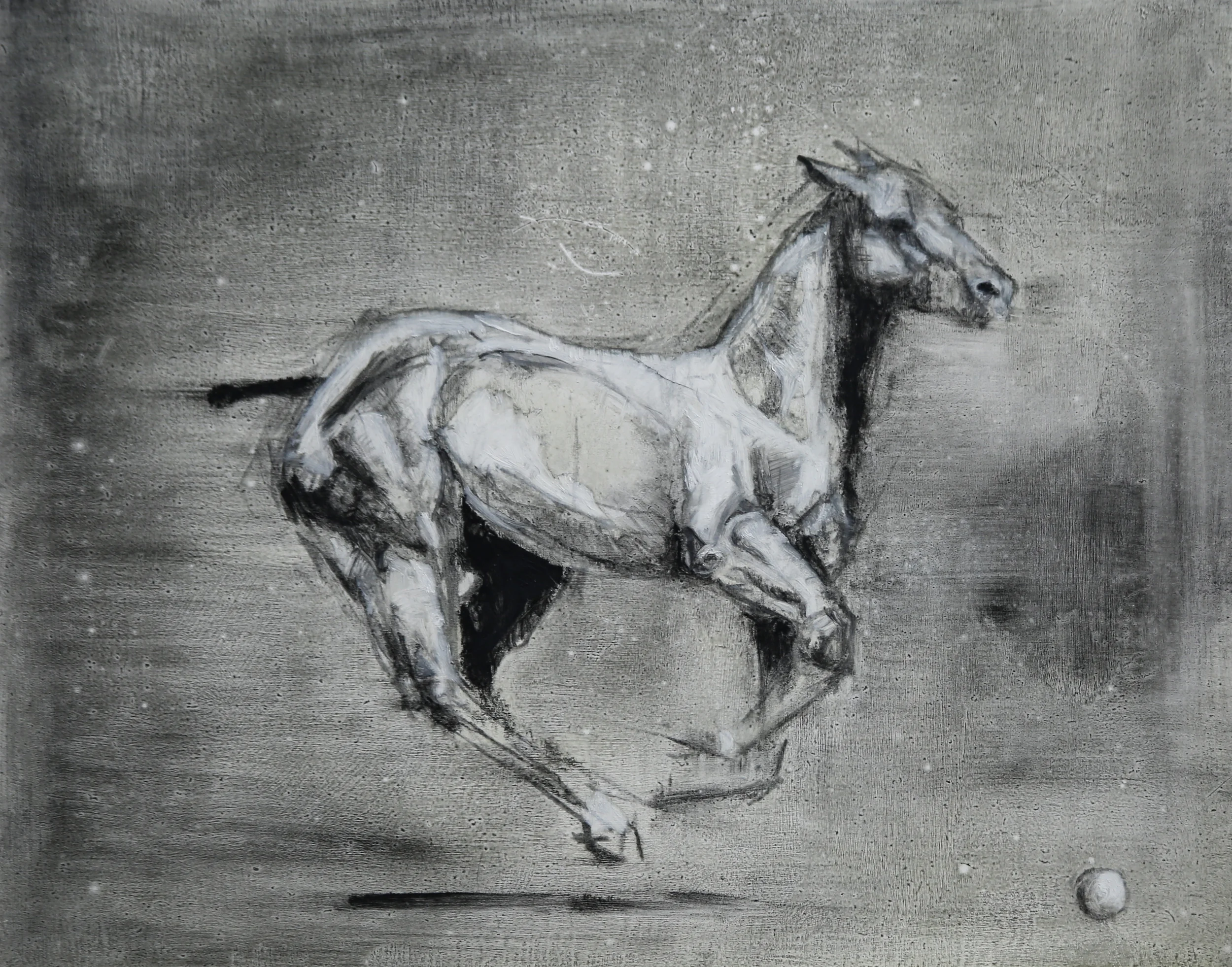 8" x 10' | Oil on Panel
