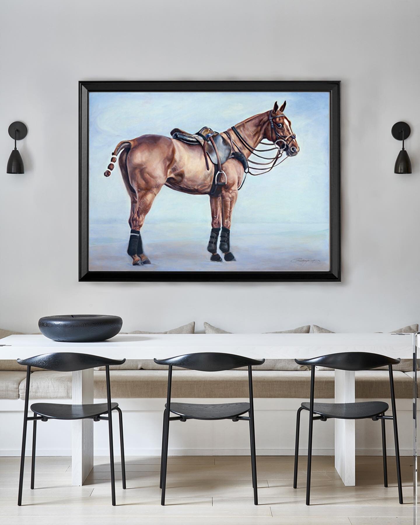 &ldquo;The Stance&rdquo; // oil on panel // 3&rsquo; x 4&rsquo; // original available // limited series of prints available. DM for details 
.
.
#equineart #horseart #artistsofinstagram #instaart #equinepainting #equijeportrait #equestrianlife #eques