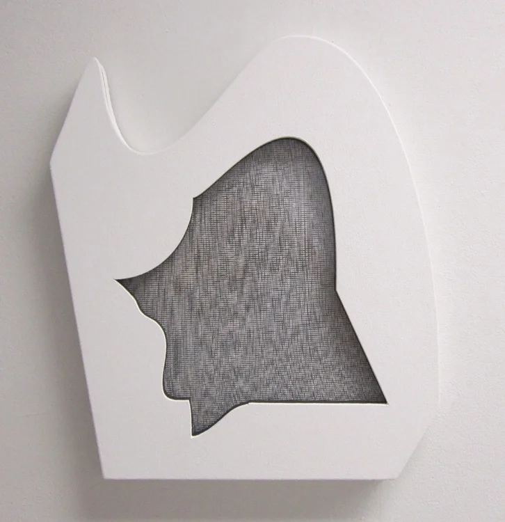 Acrylic, Masonite, Plexiglass and Plastic Mesh 17 X 15 Inches