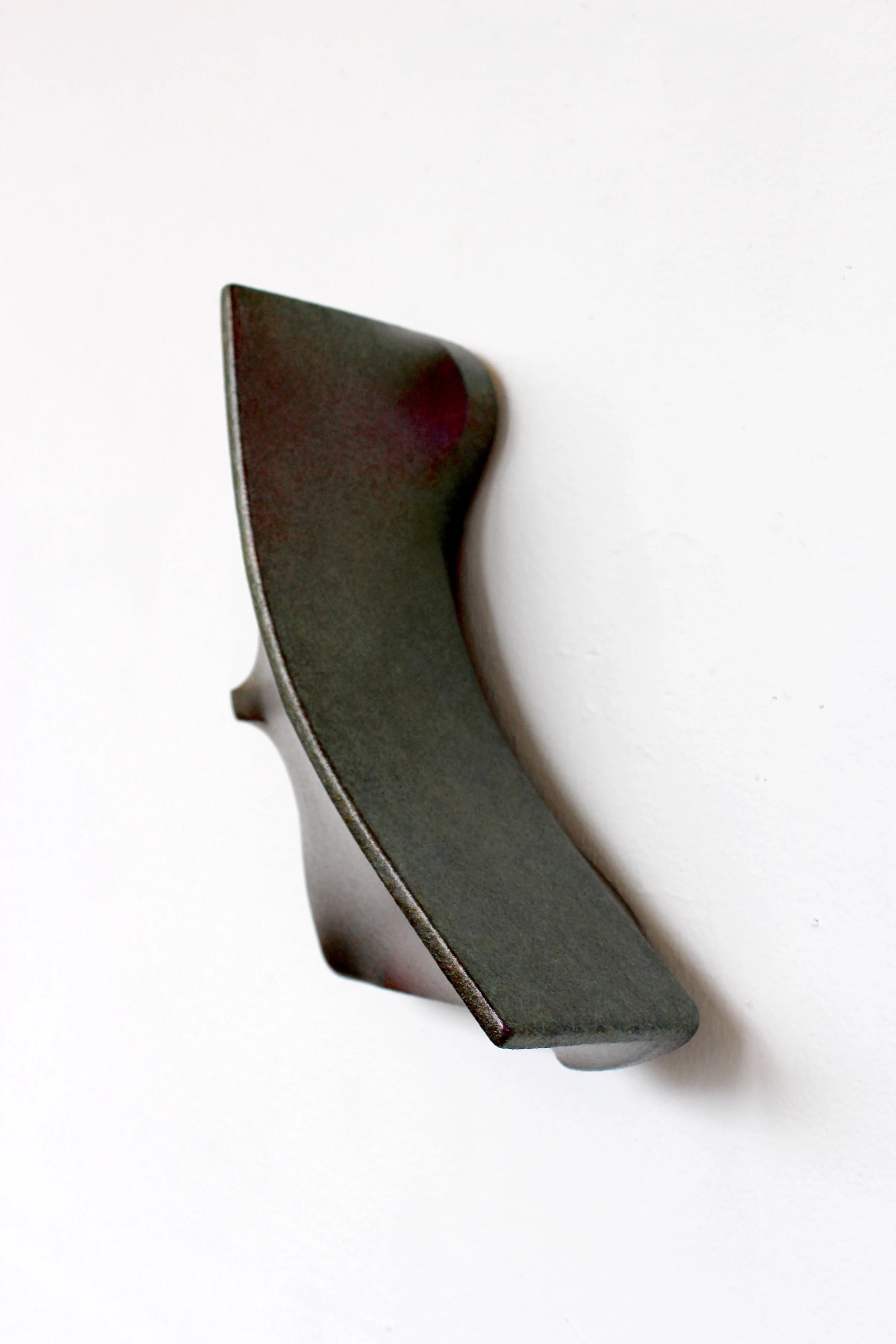 acrylic paint/medium stretched over acrylic and fiberglass mesh on MDF and Masonite, 11.5 x 8 x 4.75 inches