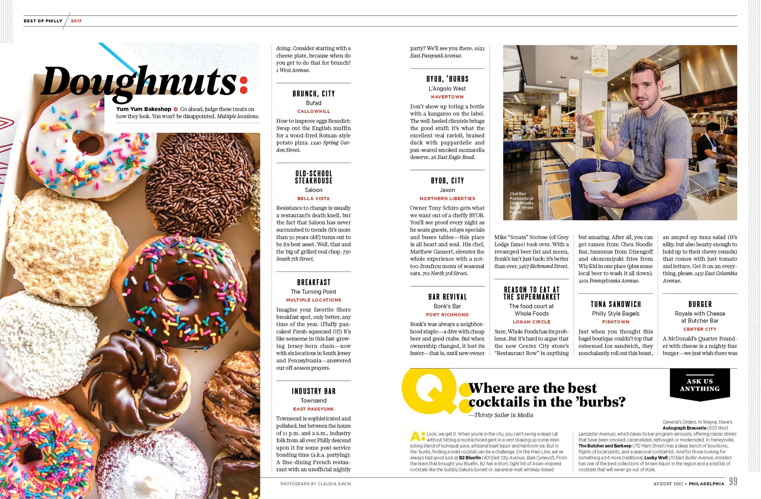Philadelphia magazine | August 2017 | Best of Philly: Doughnuts