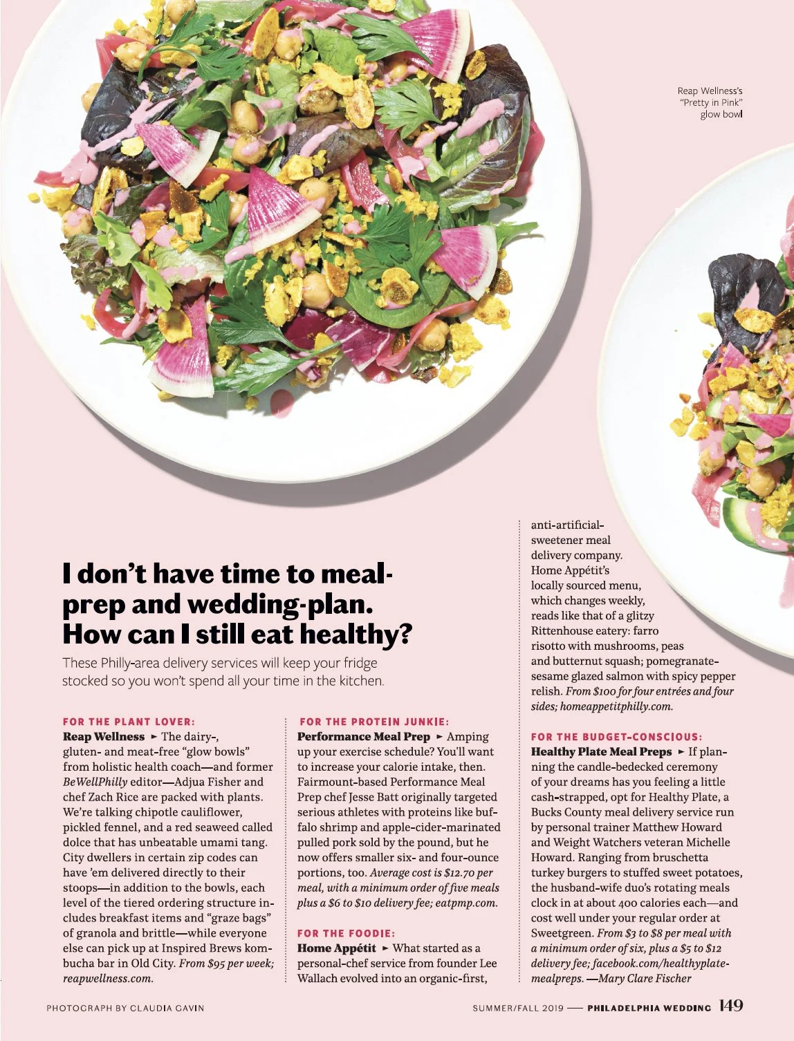 Philadelphia Wedding Magazine | Summer/Fall 2019 | Expert Advice