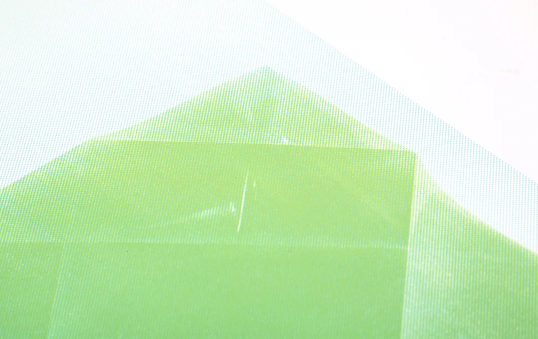 "Large Square Gradient" limited edition silkscreen print by Print Club Ltd. www.jointheprintclub.com
