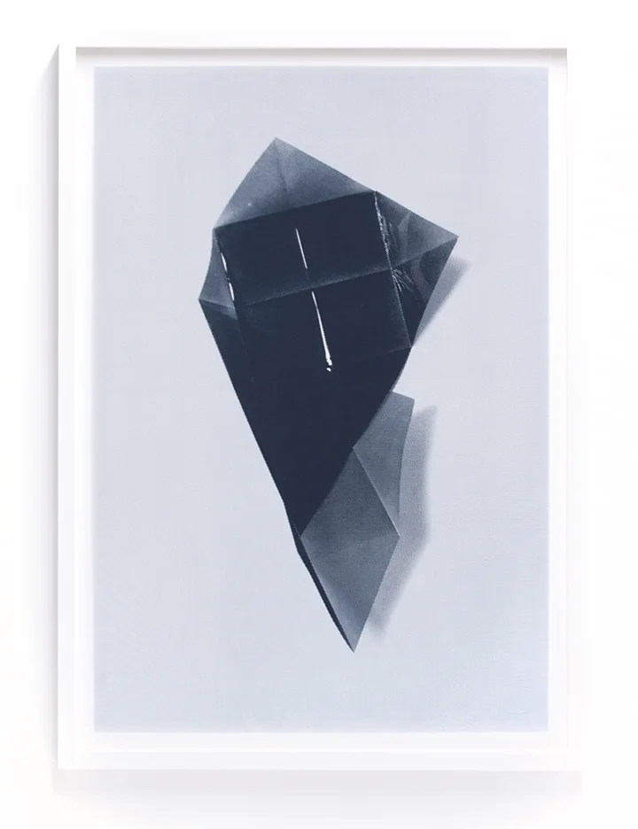 "Midnight Fold Over" limited edition silkscreen print by Print Club Ltd. www.jointheprintclub.com