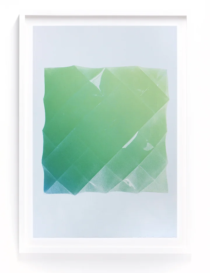 "Large Square Gradient" limited edition silkscreen print by Print Club Ltd. www.jointheprintclub.com