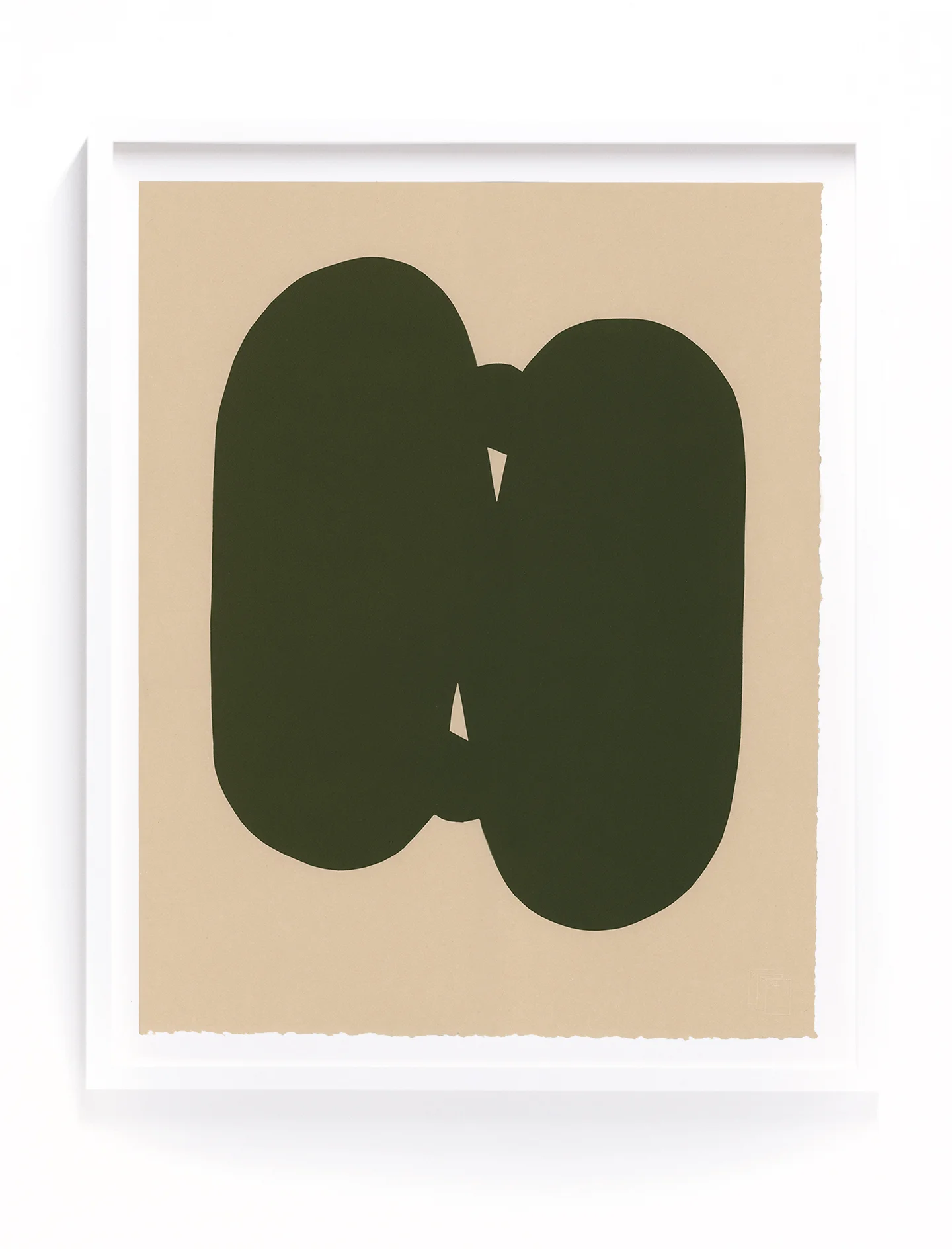 Alyson Fox "Shape 14" Limited edition silkscreen print from Print Club Ltd.