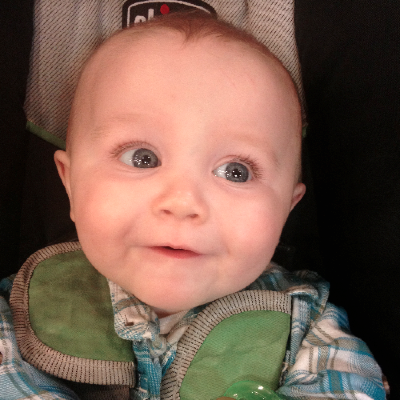 Super cute George. Aw man Hagerty family. You make really great kids. 