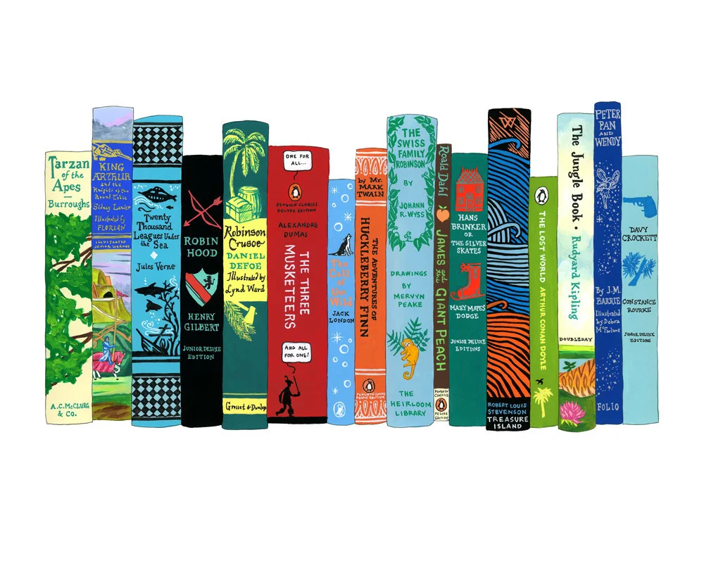 "Ideal Bookshelf 670: Adventures" Jane Mount