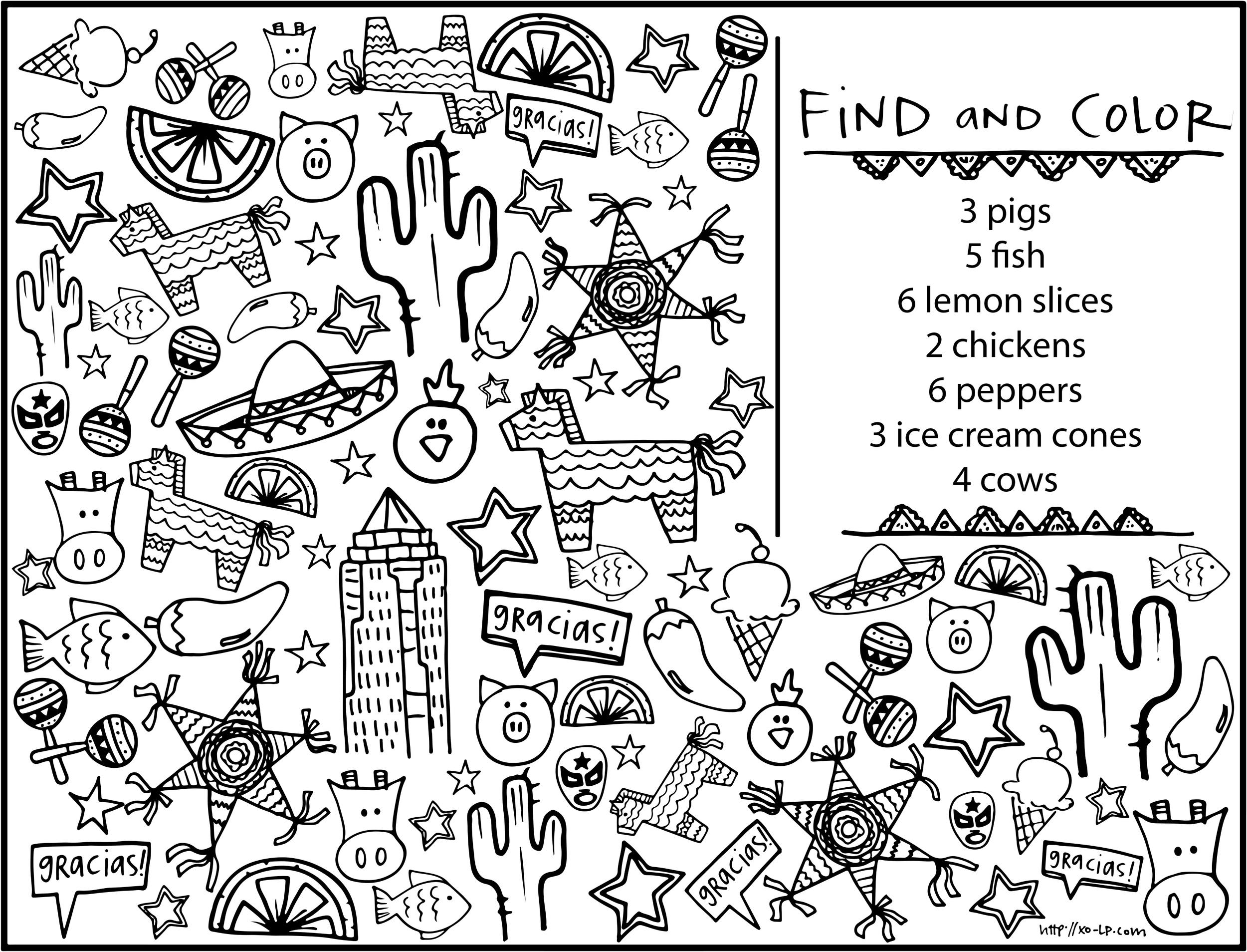 37 best ideas for coloring | Restaurant Coloring Pages For Kids