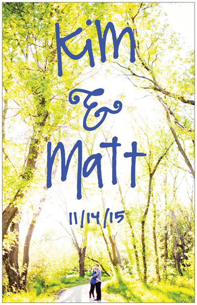 Matt & Kim used drawings I did for them all over their wedding. From photo booth to save the dates.