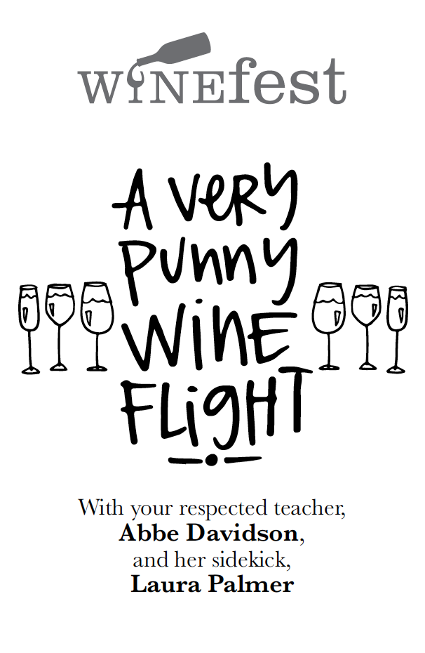 A Very Punny Wine Flight: XO-LP "teaches" a Wine Class