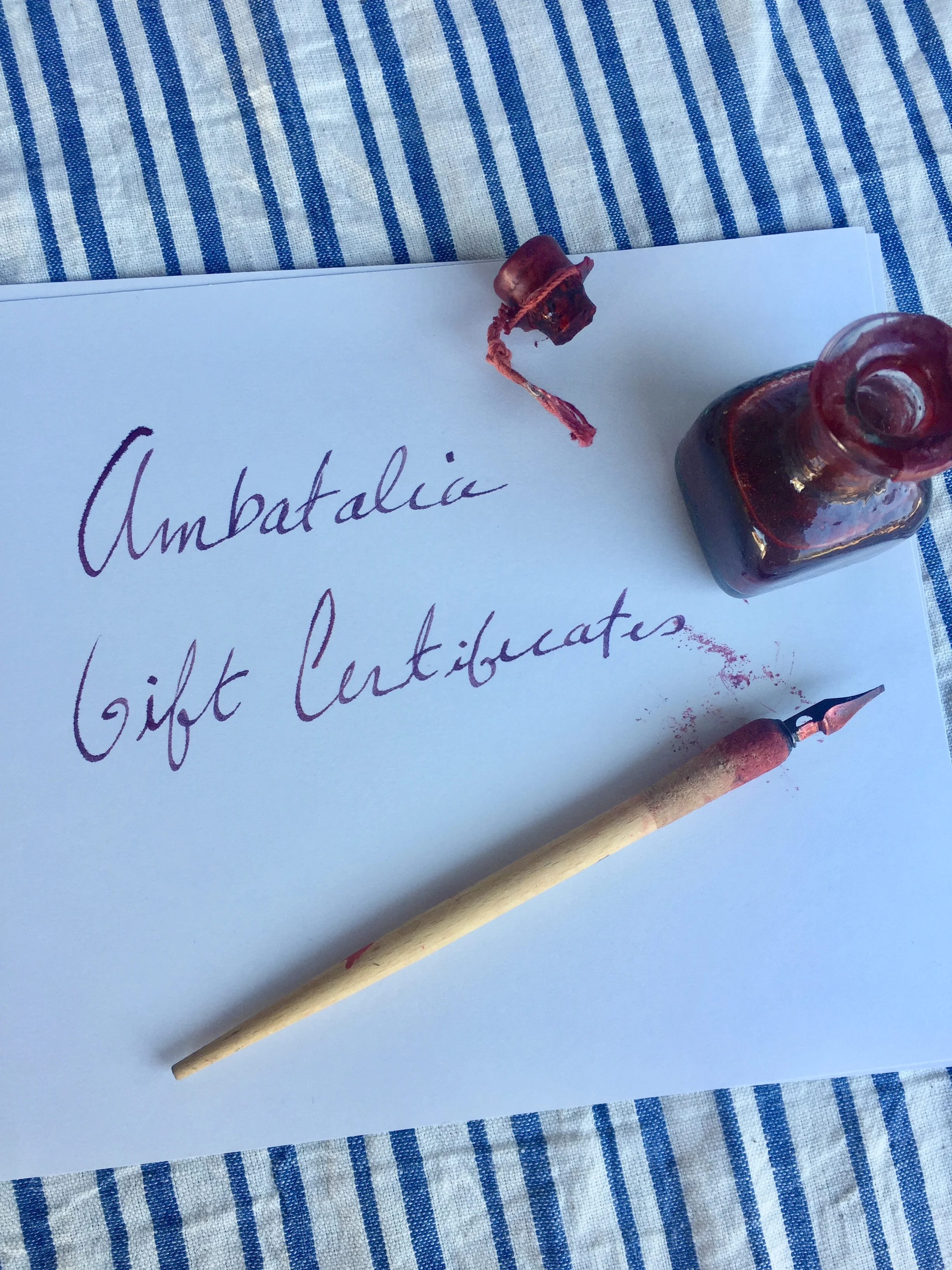 Ambatalia Gift Certificate
