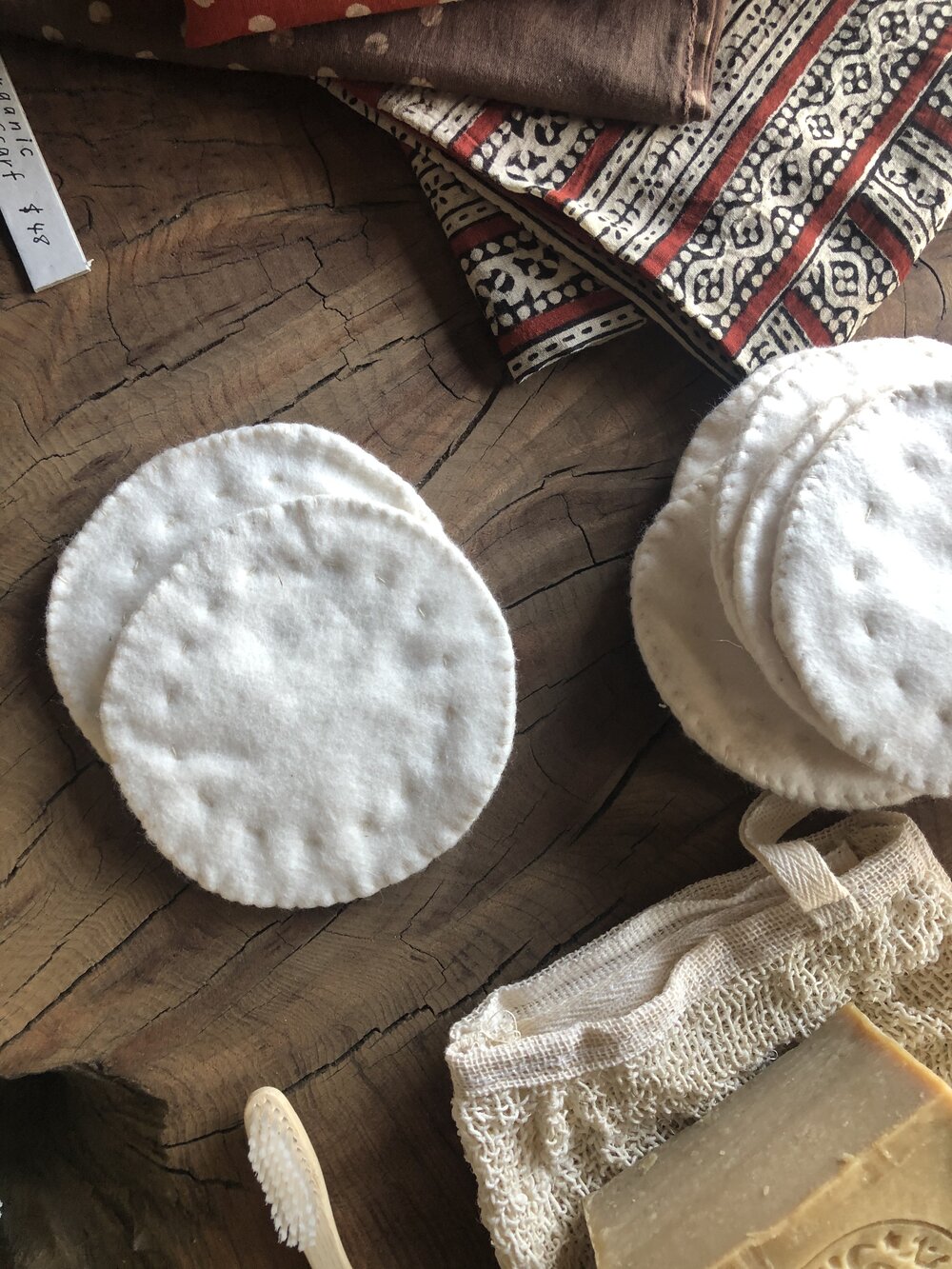 Washable Nursing Pads Made with Organic Cotton