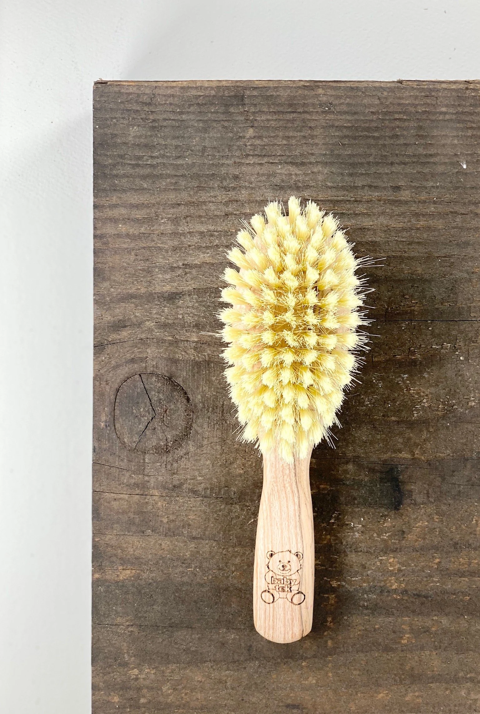 Baby bamboo hairbrush