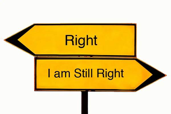 Being right isn’t always the goal